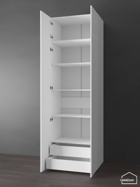Шкаф с антресолью Linnea MHR-2POA-4 2450х800х510 (Белый-М 11.1.2) в Ревде - revda.mebel24.online | фото 5