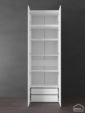 Шкаф с антресолью Linnea MHR-2POA-4 2450х800х510 (Белый-М 11.1.2) в Ревде - revda.mebel24.online | фото 6