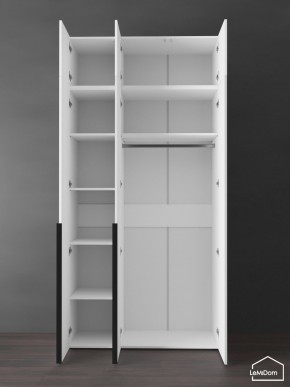Шкаф с антресолью Linnea MHR-3A-1 2450х1200х510 (Белый-М 11.1.1) в Ревде - revda.mebel24.online | фото 5