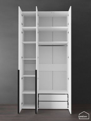 Шкаф с антресолью Linnea MHR-3A-2 2450х1200х510 (Белый-М 11.1.2) в Ревде - revda.mebel24.online | фото 6
