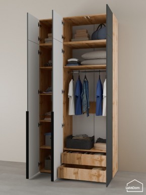 Шкаф с антресолью Linnea MHR-3A-2 2450х1200х510 (ДВ-М 11.1.25) в Ревде - revda.mebel24.online | фото 6