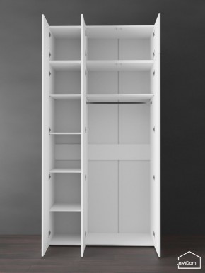 Шкаф с антресолью Linnea MHR-3POA-1 2450х1200х510 (Белый-М 11.1.2) в Ревде - revda.mebel24.online | фото 4