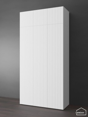 Шкаф с антресолью Linnea MHR-3POA-2 2450х1200х510 (Белый-М 11.1.1) в Ревде - revda.mebel24.online | фото 1