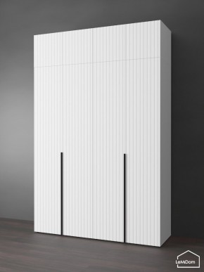 Шкаф с антресолью Linnea MHR-4A-1 2450х1600х510 (Белый-М 11.1.2) в Ревде - revda.mebel24.online | фото 1