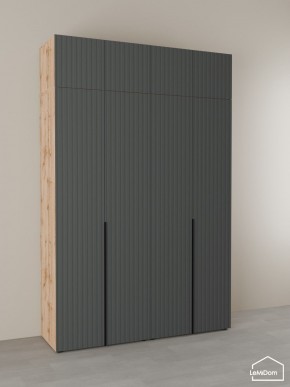 Шкаф с антресолью Linnea MHR-4A-2 2450х1600х510 (ДВ-М 11.1.25) в Ревде - revda.mebel24.online | фото 1