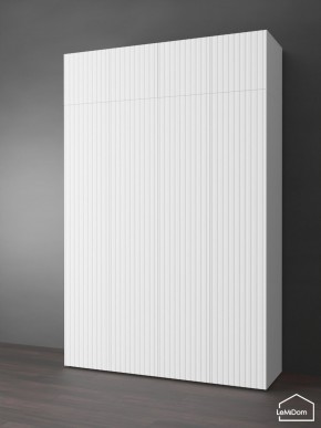 Шкаф с антресолью Linnea MHR-4POA-2 2450х1600х510 (Белый-М 11.1.2) в Ревде - revda.mebel24.online | фото