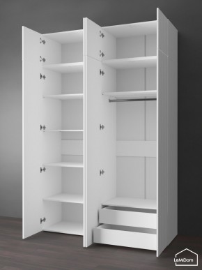 Шкаф с антресолью Linnea MHR-4POA-2 2450х1600х510 (Белый-М 11.1.2) в Ревде - revda.mebel24.online | фото 6