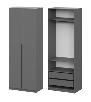 Шкаф ШК-5 + 2 полки + ящики (800) Графит в Ревде - revda.mebel24.online | фото 1