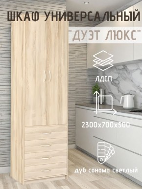 Шкаф универсальный Дуэт Люкс в Ревде - revda.mebel24.online | фото 7