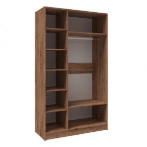Шкаф Вегас 1200 Дуб крафт табачный/Дуб крафт белый в Ревде - revda.mebel24.online | фото 2