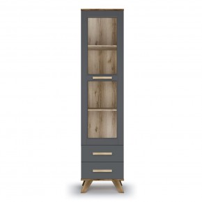 Шкаф-витрина 450 Вега Скандинавия в Ревде - revda.mebel24.online | фото 2