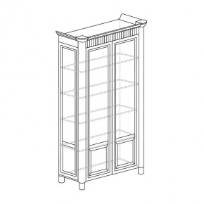 СКАРЛЕТ Гостиная (модульная) Ясень белый в Ревде - revda.mebel24.online | фото 3