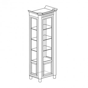 СКАРЛЕТ Гостиная (модульная) Ясень белый в Ревде - revda.mebel24.online | фото 5
