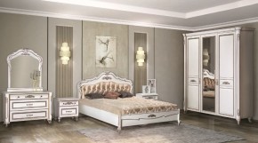 СКАРЛЕТТ Спальный гарнитур (модульный) ясень белый в Ревде - revda.mebel24.online | фото 1