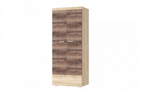 СОНАТА ШС-900 Шкаф 2дв, 1ящ (дуб сонома/дуб сакраменто) в Ревде - revda.mebel24.online | фото