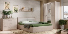 Спальня Монако (модульная) ясень белый/F12 в Ревде - revda.mebel24.online | фото
