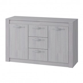 Спальня Монако (модульная) ясень белый/F12 в Ревде - revda.mebel24.online | фото 8
