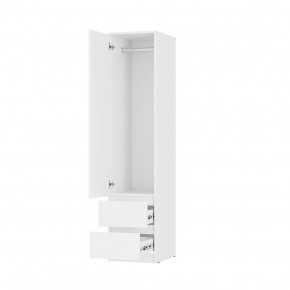 Спальня Симпл (белая) модульная в Ревде - revda.mebel24.online | фото 14