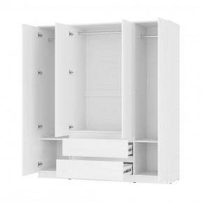 Спальня Симпл (белая) модульная в Ревде - revda.mebel24.online | фото 42