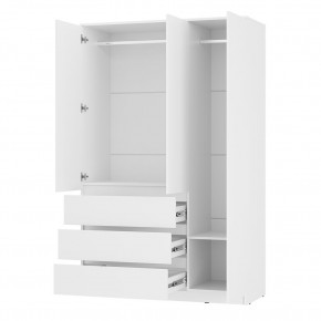 Спальня Симпл (белая) модульная в Ревде - revda.mebel24.online | фото 52