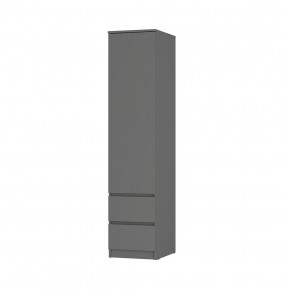 Спальня Симпл (графит) модульная в Ревде - revda.mebel24.online | фото 14