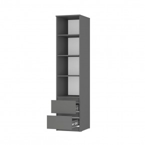 Спальня Симпл (графит) модульная в Ревде - revda.mebel24.online | фото 17