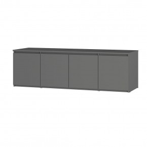 Спальня Симпл (графит) модульная в Ревде - revda.mebel24.online | фото 29