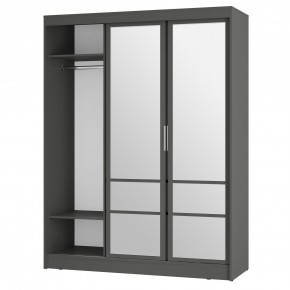 Спальня Симпл (графит) модульная в Ревде - revda.mebel24.online | фото 50