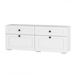 Спальня Софт (модульная) Белый/Эмаль белая F26 в Ревде - revda.mebel24.online | фото 17