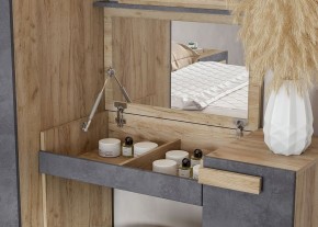 Спальня ТЕСС (Дуб крафт золотой/Пепельный светлый) в Ревде - revda.mebel24.online | фото 4