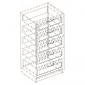 Спальный гарнитур Александрия (модульный) в Ревде - revda.mebel24.online | фото 23