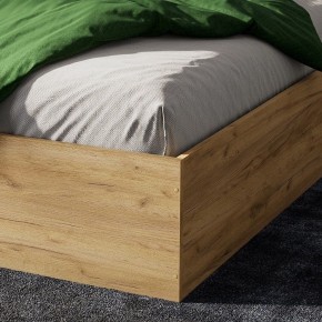 Спальный гарнитур Дольче (Дуб Золотой/Белый) модульный в Ревде - revda.mebel24.online | фото 2