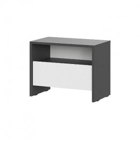 Спальный гарнитур Дольче (графит/белый) модульный в Ревде - revda.mebel24.online | фото 4