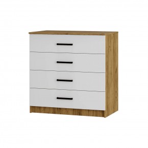 Спальный гарнитур Евро (модульный) Крафт/Белый в Ревде - revda.mebel24.online | фото 10