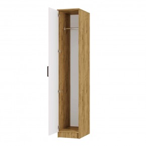 Спальный гарнитур Евро (модульный) Крафт/Белый в Ревде - revda.mebel24.online | фото 20