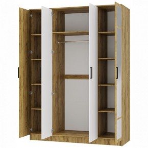 Спальный гарнитур Евро (модульный) Крафт/Белый в Ревде - revda.mebel24.online | фото 24
