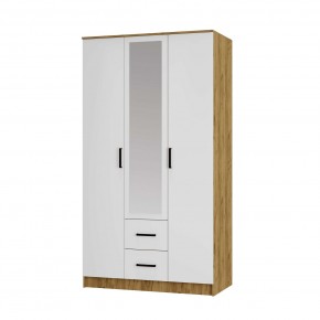 Спальный гарнитур Евро (модульный) Крафт/Белый в Ревде - revda.mebel24.online | фото 27