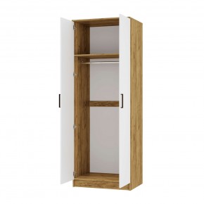 Спальный гарнитур Евро (модульный) Крафт/Белый в Ревде - revda.mebel24.online | фото 6