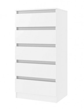 Спальный гарнитур Парус (Белый/Белый) 1400 (Вариант-1) в Ревде - revda.mebel24.online | фото 2