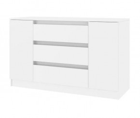 Спальный гарнитур Парус (Белый/Белый) 1400 (Вариант-2) в Ревде - revda.mebel24.online | фото 5