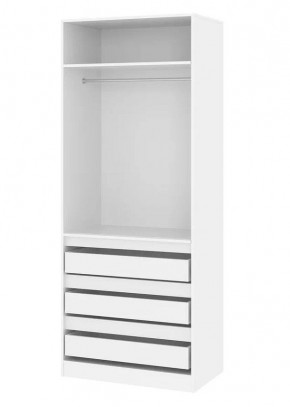 Спальный гарнитур Парус (Белый/Дуб Вотан) модульный в Ревде - revda.mebel24.online | фото 7