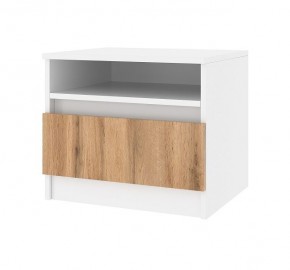Спальный гарнитур Парус (Белый/Вотан) 1400 (Вариант-2) в Ревде - revda.mebel24.online | фото 3