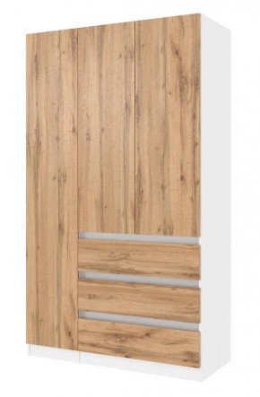 Спальный гарнитур Парус (Белый/Вотан) 1400 (Вариант-2) в Ревде - revda.mebel24.online | фото 6