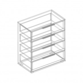 Спальный гарнитур "Лео" (модульный) в Ревде - revda.mebel24.online | фото 27