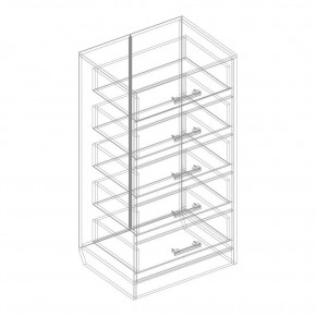 Спальный гарнитур "Милана" (модульный) в Ревде - revda.mebel24.online | фото 23