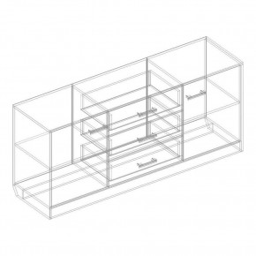Спальный гарнитур "Милана" (модульный) в Ревде - revda.mebel24.online | фото 27
