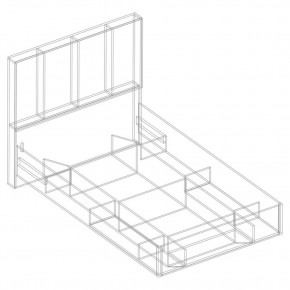 Спальный гарнитур "Сандра" (модульный) в Ревде - revda.mebel24.online | фото 4