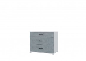 Спальный гарнитур VICTOR (модульный) Белый-Бетон в Ревде - revda.mebel24.online | фото 4