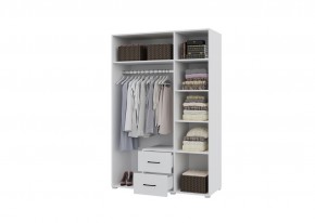Спальный гарнитур VICTOR (модульный) Белый-Бетон в Ревде - revda.mebel24.online | фото 7