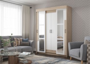 Спальный гарнитур VICTOR (модульный) Сонома-Белый в Ревде - revda.mebel24.online | фото 14